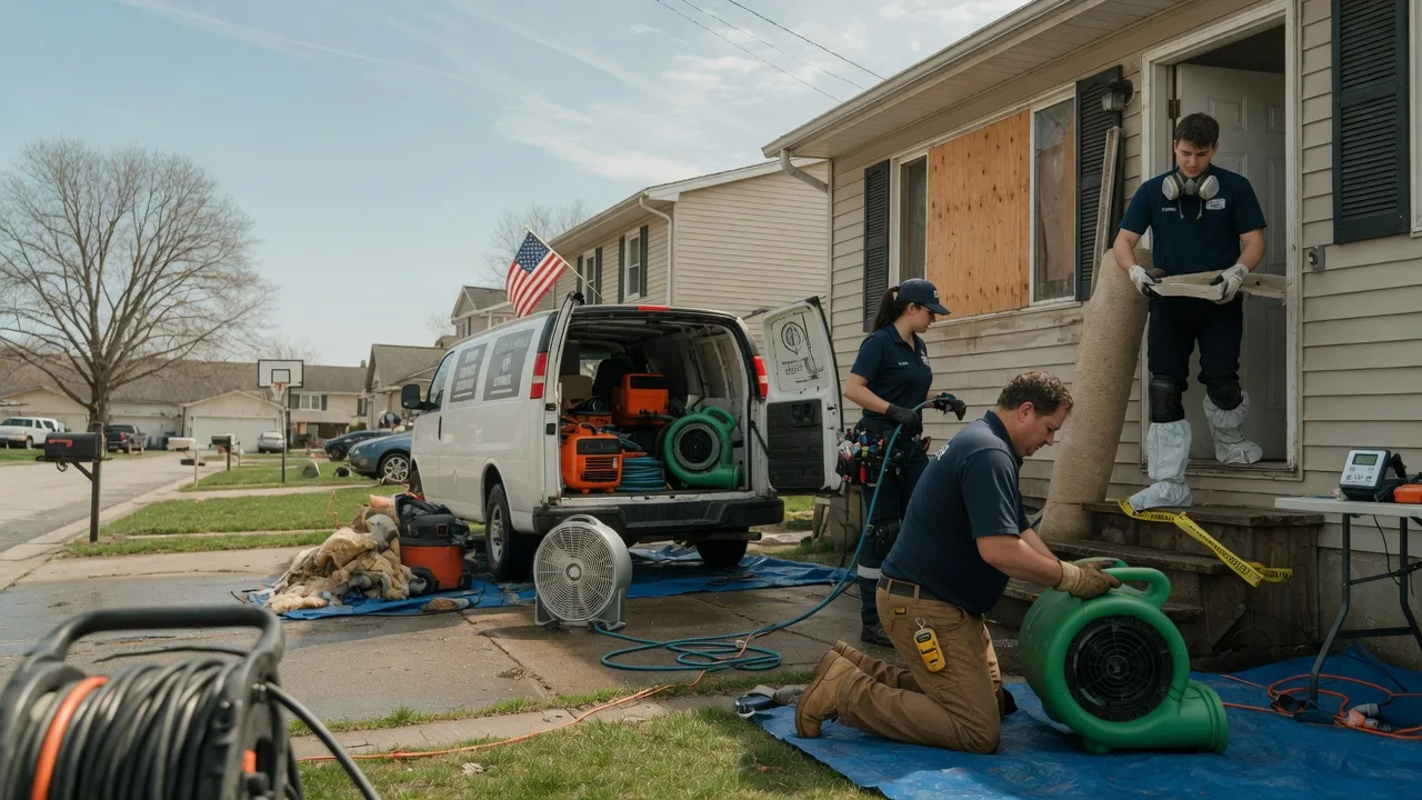 Water Damage Restoration in Commerce, OK near me